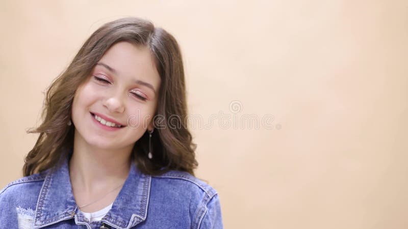 Teen Girl Student Talking on Camera Making Video Call with Friend Online Stock Footage - Video of blogger, communication: 175473496