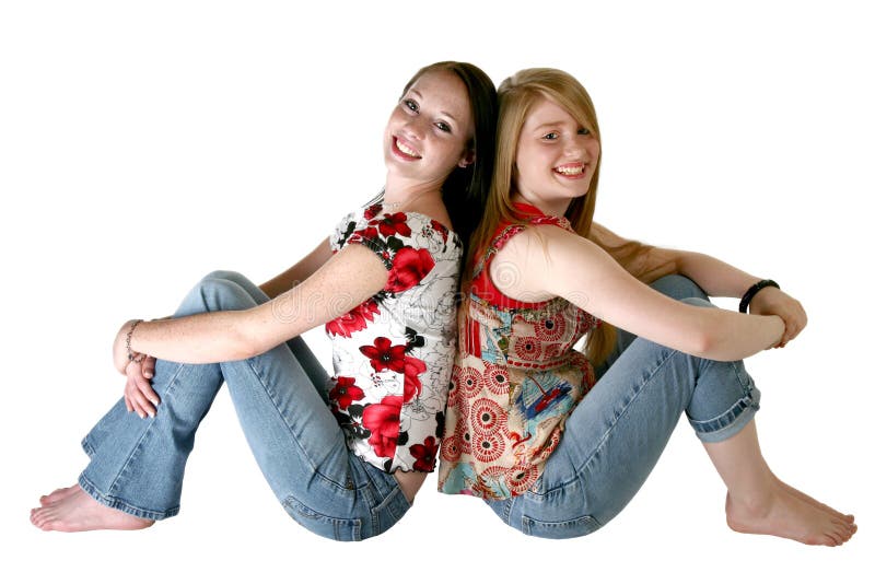 Teen Sisters Stock Image Image 2832691