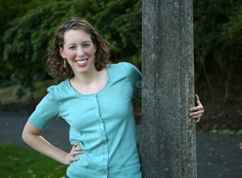 Teenage girl in the Park