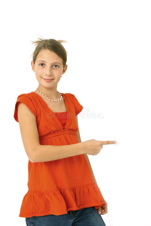 Cute Teenage Girl stock image. Image of youth, entertainment 7287019