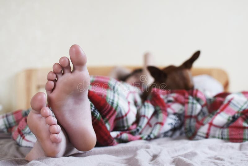 Sleeping Teen Feet Sleeping