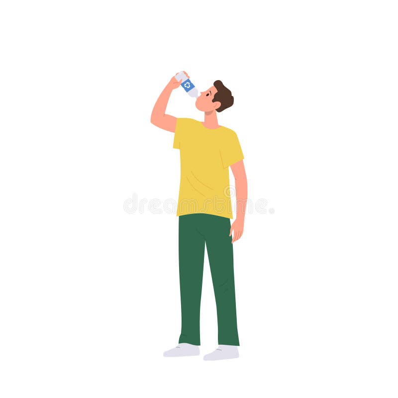 Boy Drinking Water Stock Illustrations – 986 Boy Drinking Water Stock ...