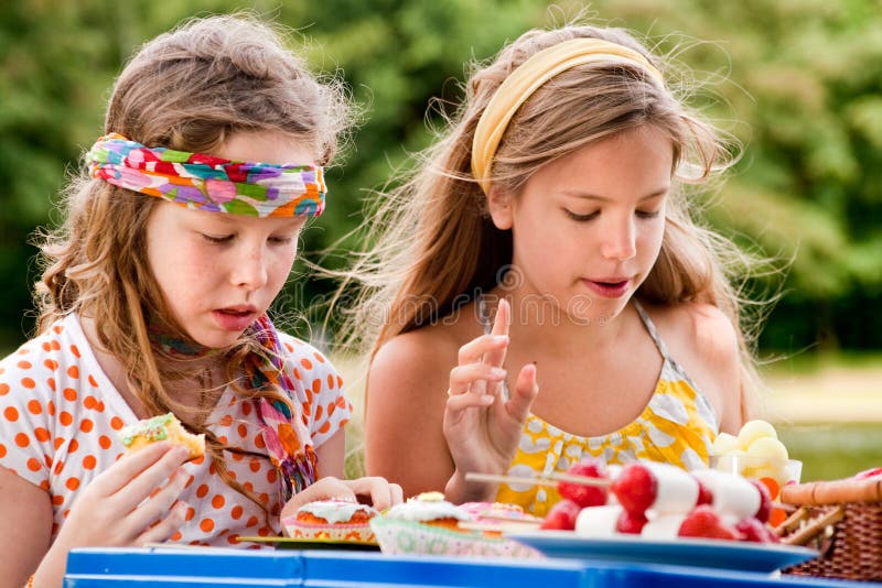 Teenager picknick