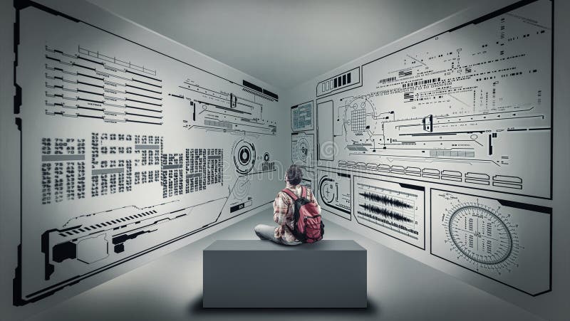 Studying informatics data royalty free stock images Studying informatics data royalty free stock images