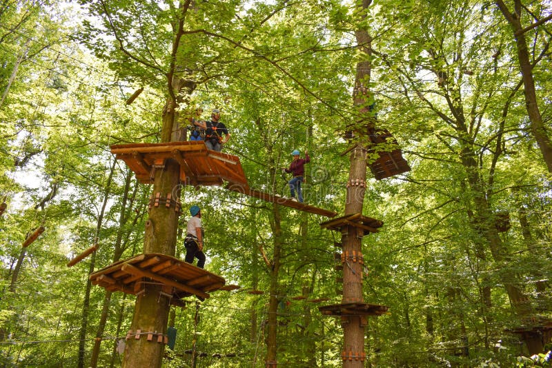 Kandel, Rhineland-Palatinate, Germany - July 7, 2018: Fun Forest ...