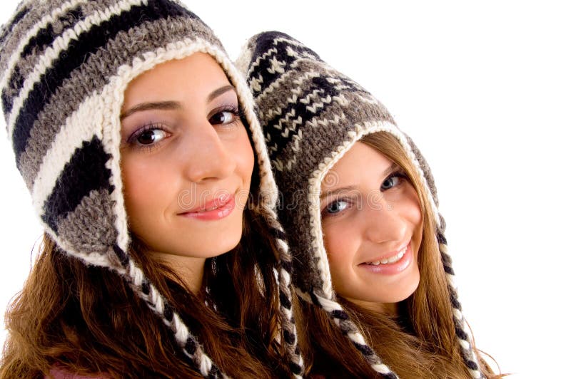 Teens friends smiling and looking at camera