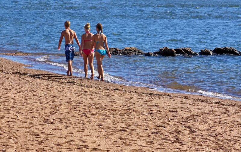 bikini tonåring pool