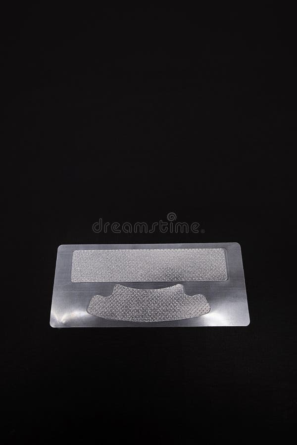 Teeth Whitening Stripes for Home Dental Hygiene Stock Image Image of