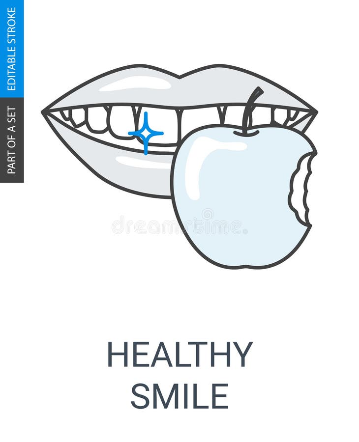 TeethHealthDurability stock illustration TeethHealthDurability stock illustration