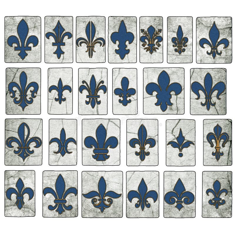 Tegelplattor för tappningträFleur De Lis Collection New Orleans gata royaltyfri fotografi