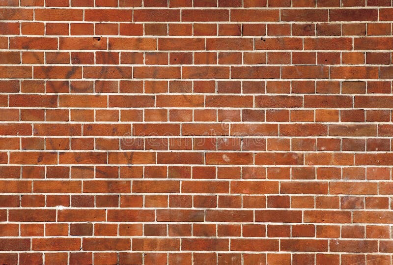 Tegelstenvägg arkivbild
