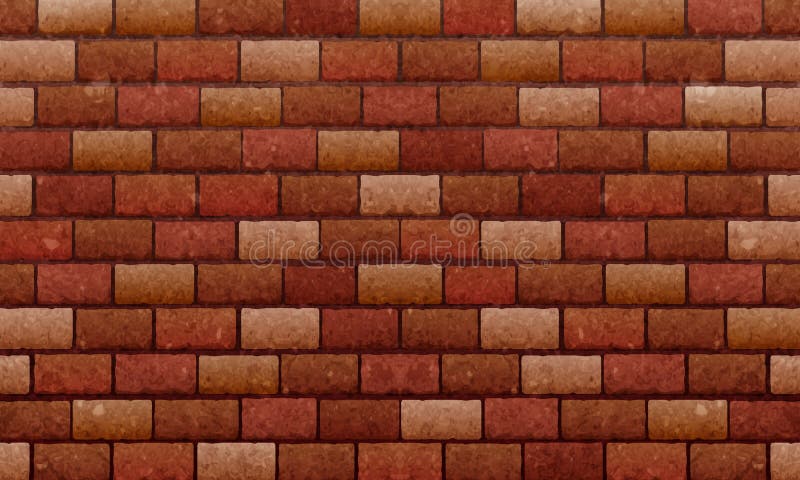 Tegelstenvägg, brun bakgrund för textur för vägg för röda tegelstenar för den grafiska designen, vektor stock illustrationer Tegelstenvägg, brun bakgrund för textur för vägg för röda tegelstenar för den grafiska designen, vektor stock illustrationer