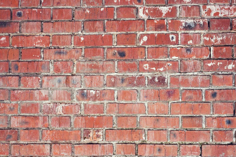 Tegelstenvägg, gammal textur av röda stenkvarter Bakgrund royaltyfria foton Tegelstenvägg, gammal textur av röda stenkvarter Bakgrund royaltyfria foton
