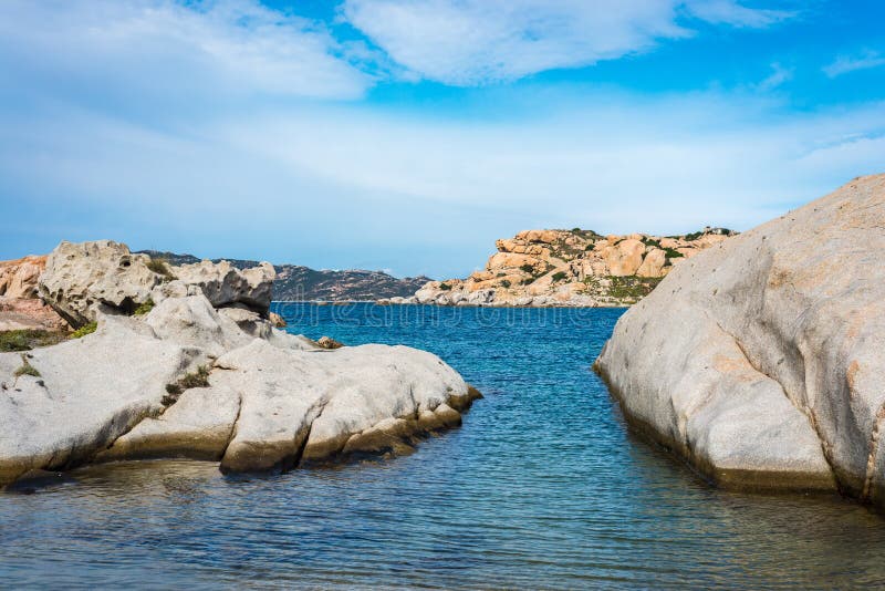 Tegge Point in Sardinia, Italy