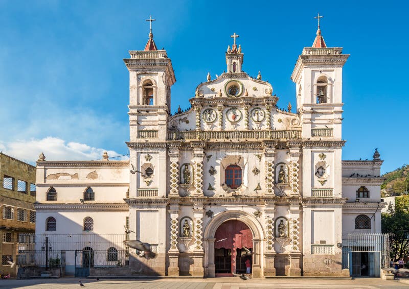 View at the Los Dolores Church in Tegucigalpa - Honduras