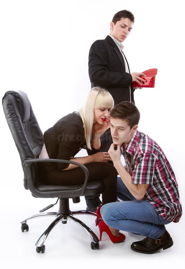 Teilen eines Geheimnisses lizenzfreie stockfotografie Teilen eines Geheimnisses lizenzfreie stockfotografie