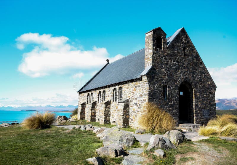 Tekapo kościelny nowy Zealand obrazy royalty free Tekapo kościelny nowy Zealand obrazy royalty free