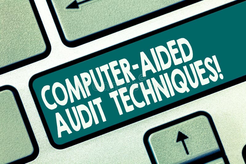 Tekniker för revision för ordhandstiltext datastödda Affärsidé för att använda datoren för att automatisera DEN tangent för revis royaltyfri illustrationer Tekniker för revision för ordhandstiltext datastödda Affärsidé för att använda datoren för att automatisera DEN tangent för revis royaltyfri illustrationer