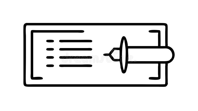 Tekst kropki i pin na ikonach notatnika Projektowanie wektora grafiki miniaturowej generatywnej AI ilustracja wektor