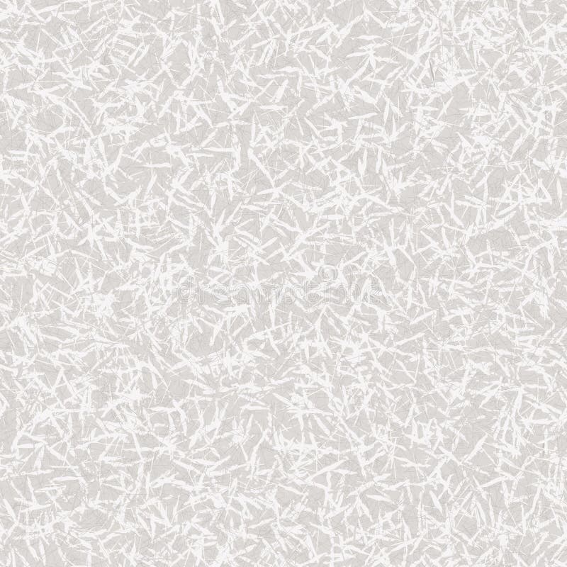 Tekstura papierowa wykonana ręcznie z morwy, spryskiwacza, bez szwu. białe tło z małymi wypatroszonymi paluszkami. miękki, szary ilustracji