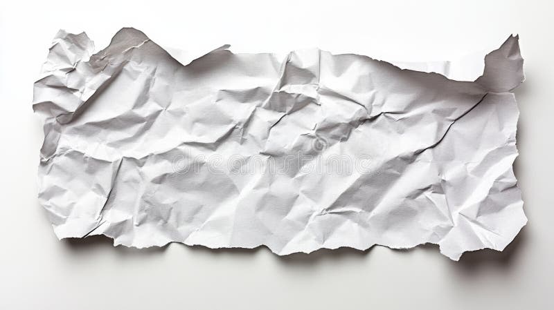 Teksturowy połamany biały papier z cieniem i jasnymi wzorami royalty ilustracja