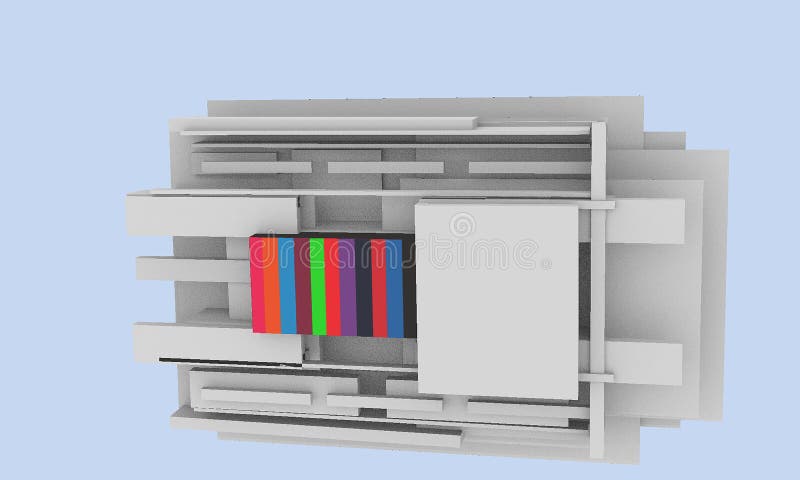 Tektura czujnika ruchu to wejście czujnika ruchu do ekscytującego wrażenia użytkownika o nazwie 1 studio ilustracja wektor