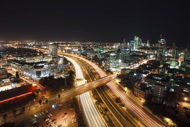 Tel Aviv en la noche