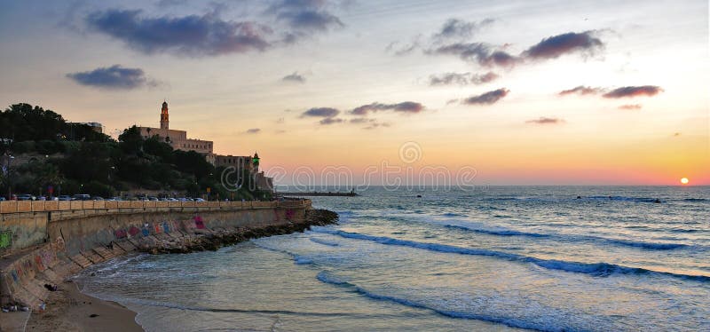 Tel Aviv Jaffa Sunset, Israel