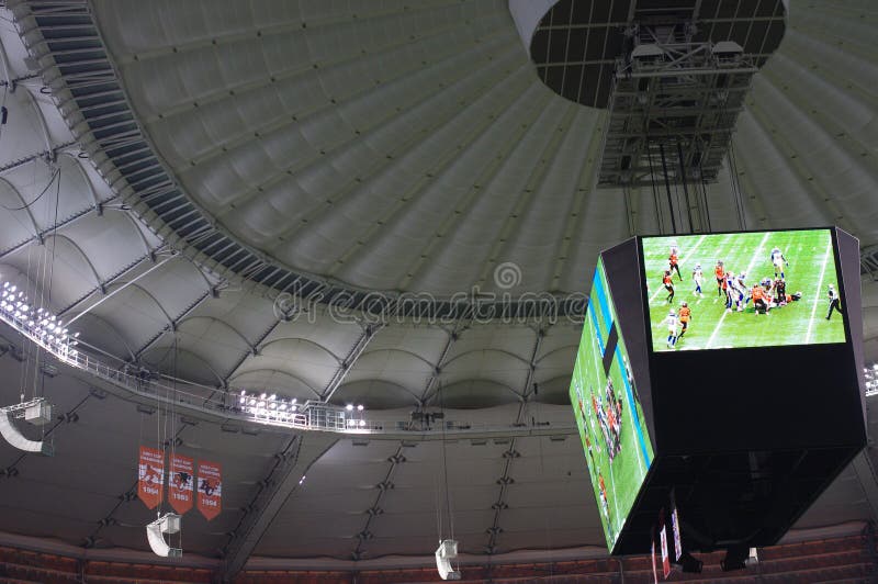 Estádio Durante O Jogo De Futebol Americano Imagem de Stock Editorial -  Imagem de linha, azul: 87536314