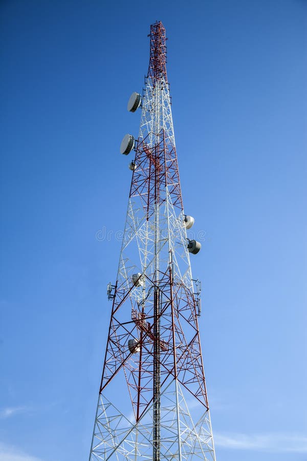 Radio Antenna Stock Photo Image of navy, drum 44278770