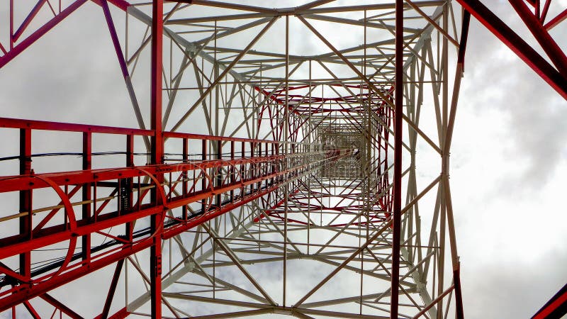 Telecommunication tower royalty free stock photo Telecommunication tower royalty free stock photo