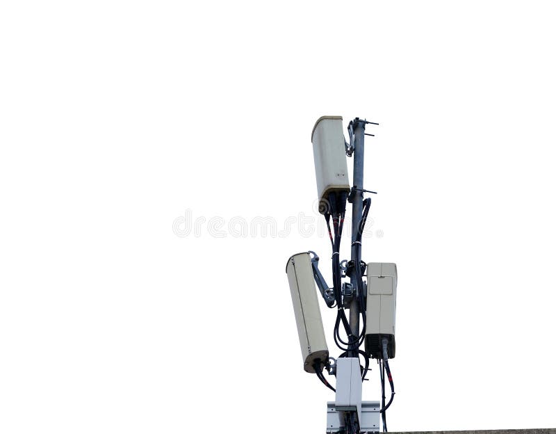 Tower of 4G and 5G Cellular. Base Station or Base Transceiver Station