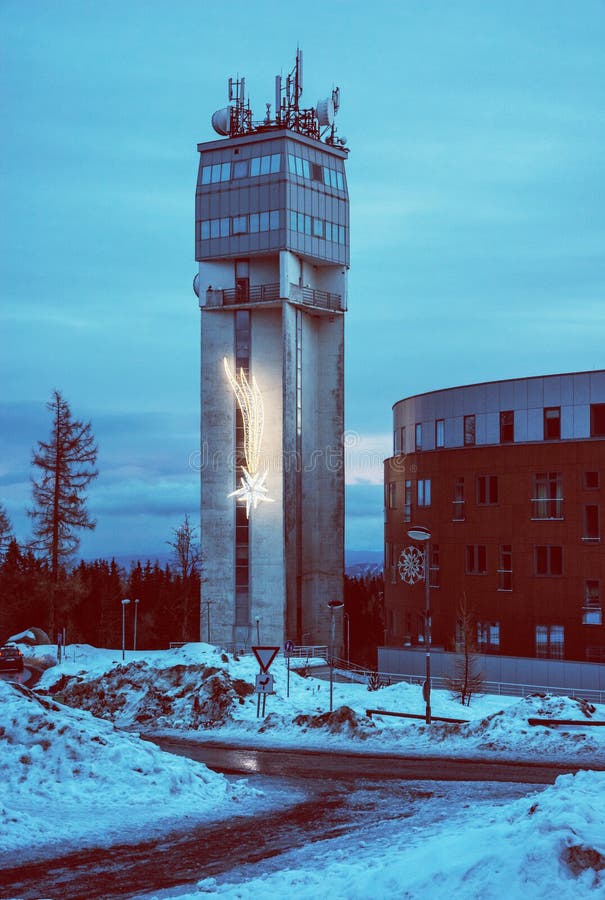 Telecommunication tower, Strbske pleso, Slovakia