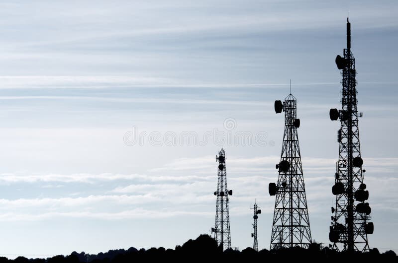 Telecommunications towers