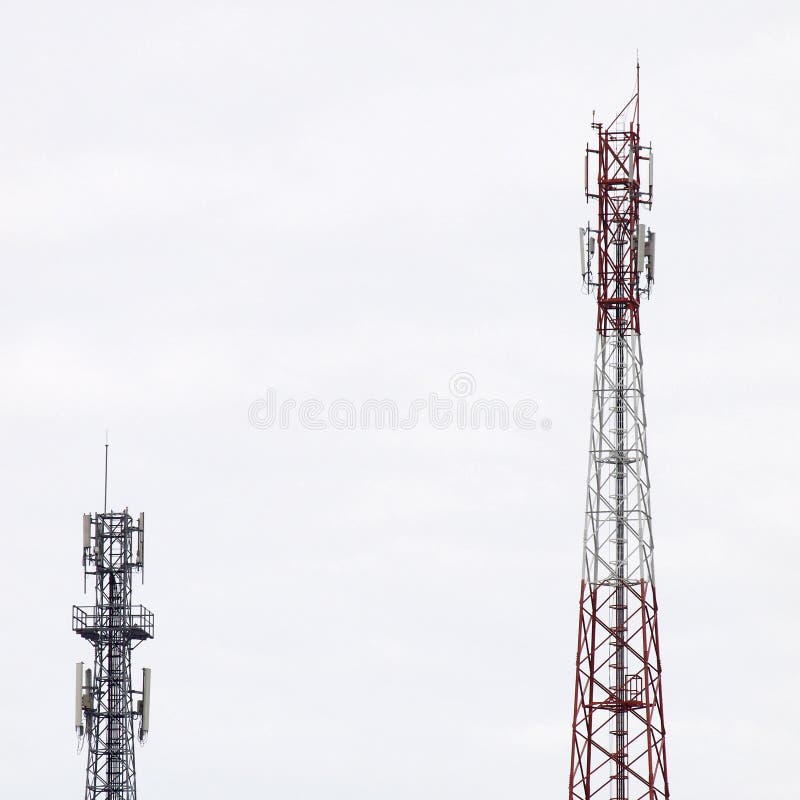 towers stock image. Image of industrial 24867455