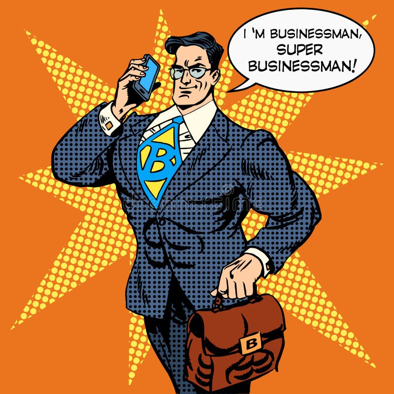 Telefonata di risposta dell'uomo d'affari eccellente royalty illustrazione gratis Telefonata di risposta dell'uomo d'affari eccellente royalty illustrazione gratis