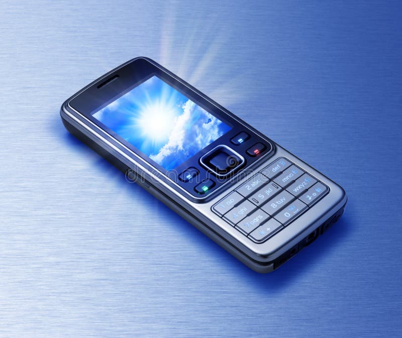 Telefone de pilha fotografia de stock royalty free Telefone de pilha fotografia de stock royalty free