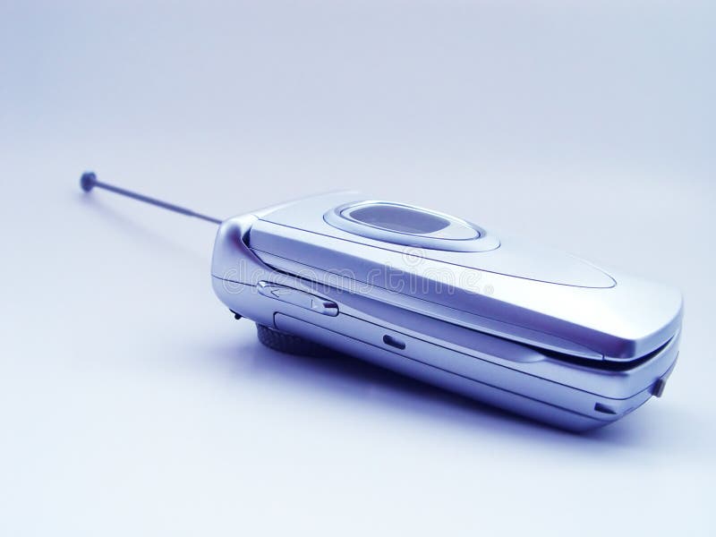 Telefone de pilha fechado imagem de stock Telefone de pilha fechado imagem de stock