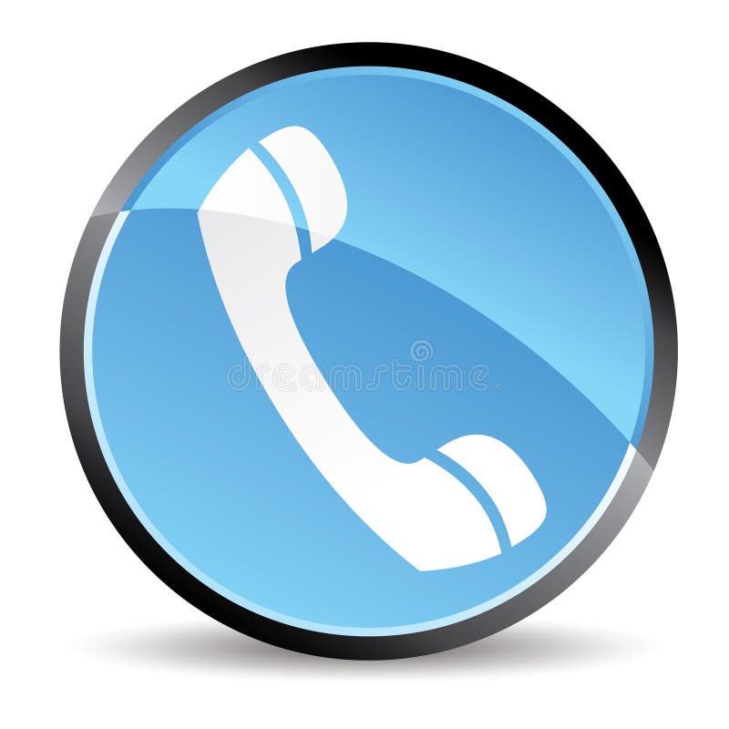 Telefonikone stock abbildung Telefonikone stock abbildung