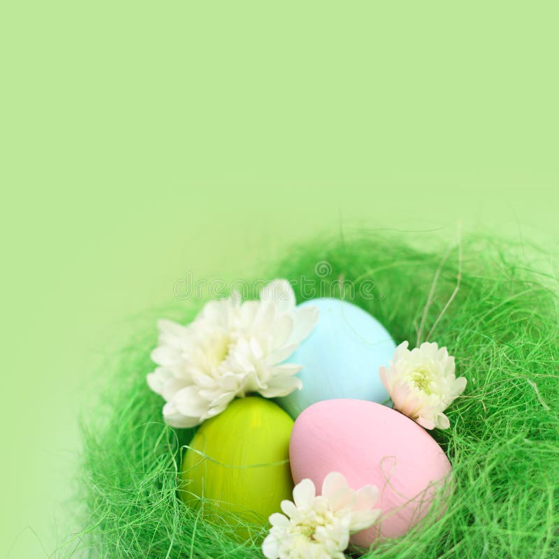 Biglietto di Pasqua immagini stock libere da diritti