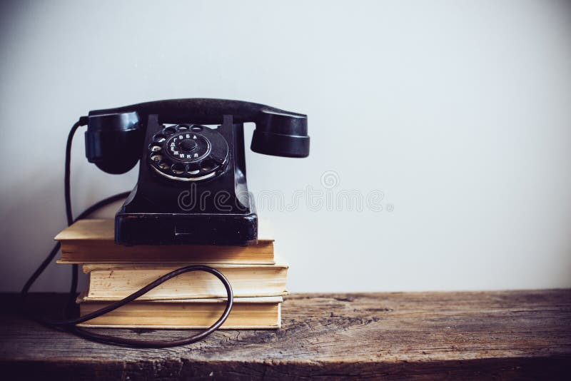 Telefono rotatorio d'annata immagini stock Telefono rotatorio d'annata immagini stock