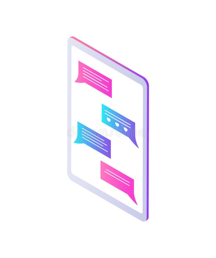 Telefooncel Mobiel Praatjepictogram Vectorillustratie stock illustratie Telefooncel Mobiel Praatjepictogram Vectorillustratie stock illustratie
