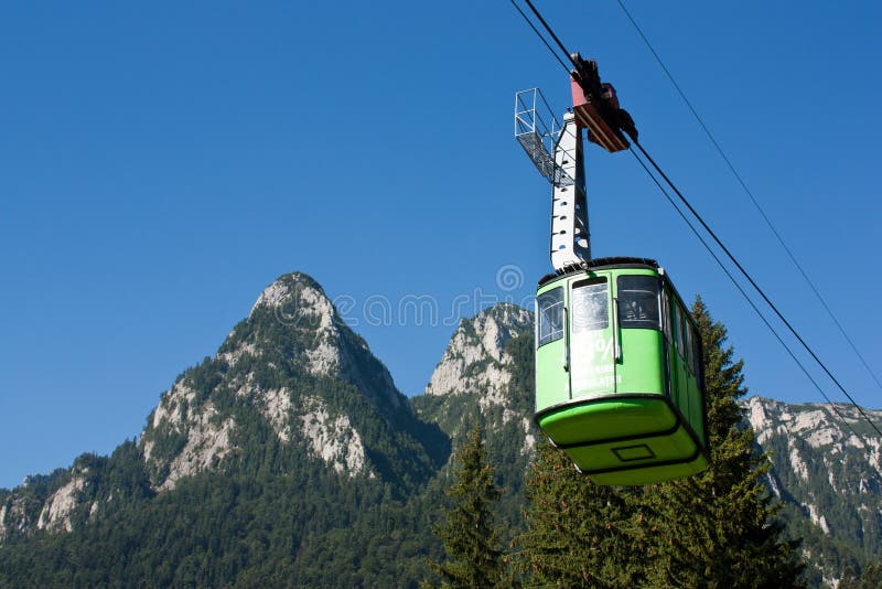 Teleférico fotografia de stock royalty free Teleférico fotografia de stock royalty free