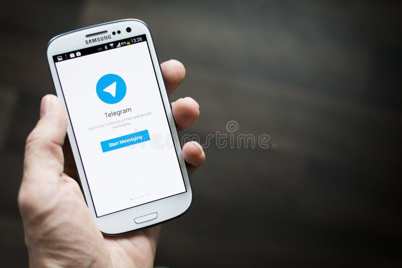 Telegram mobile application
