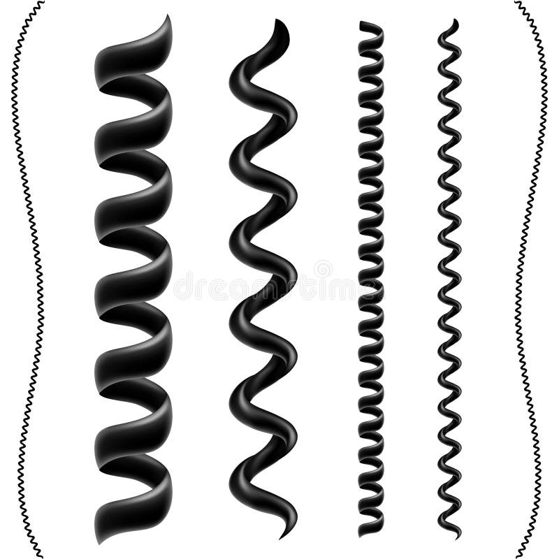 Telephone cord set stock vector. Illustration of communication