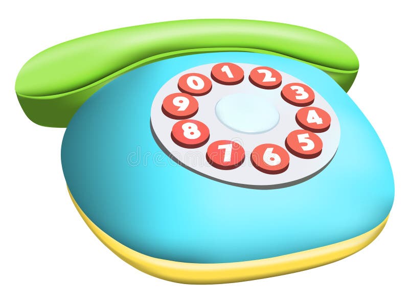Telephone royalty free illustration Telephone royalty free illustration