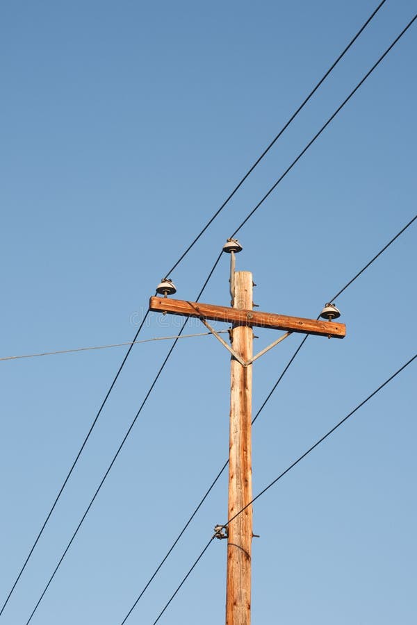 Telephone Pole Fuse and Lightning Protector Stock Photo Image of pole