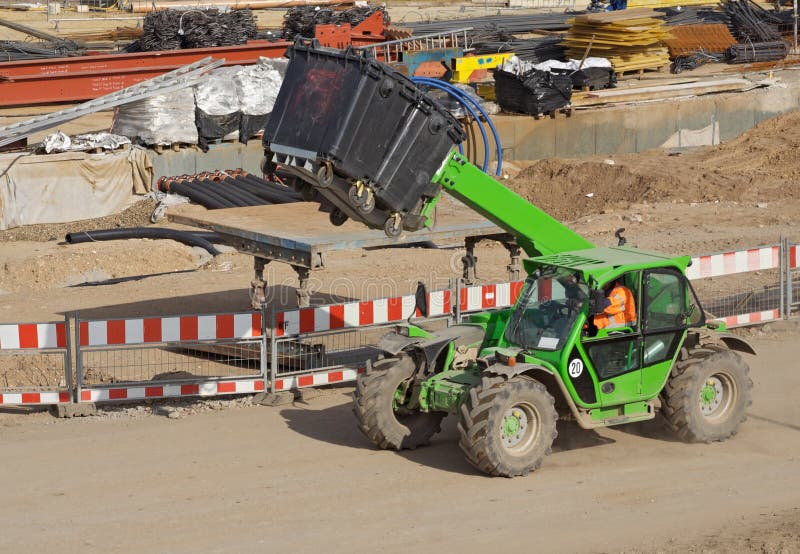 Telescopic Handler Stock Photo Image Of Mover Duty Machines 2314624