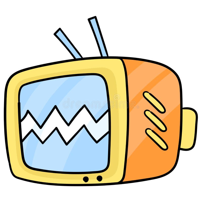 Television Box Electronic Object. Carton Emoticon Stock Vector - Illustration of object, design: 213965889 Television Box Electronic Object. Carton Emoticon Stock Vector - Illustration of object, design: 213965889