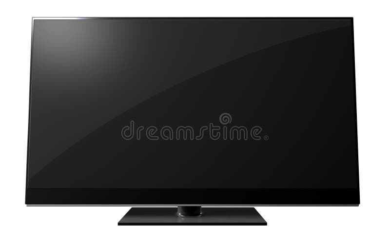 Television Flat Sceen stock illustration Television Flat Sceen stock illustration
